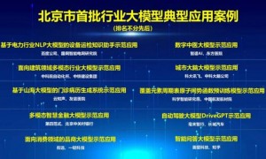 DriveGPT入选北京市首批人工智能行业大模型10大应用案例