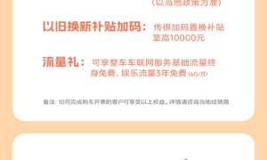 广汽传祺10月最新购车权益解读